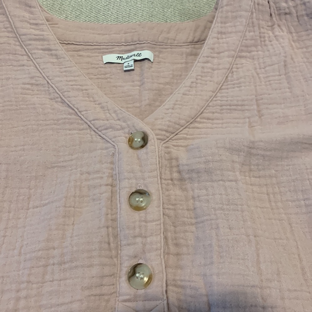 Madewell Mauve Color Top Size Small! - image 3